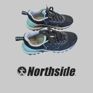 Northside Athletic Trail Outdoor Lace Up Breathable Synthetic Shoes Womens 9.5